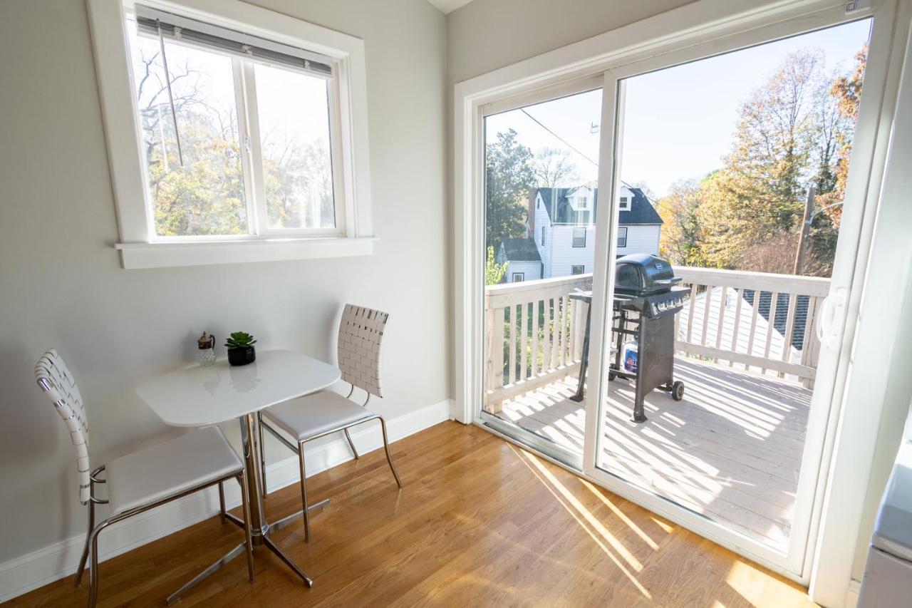 Contemporary 3-Bedroom Home With Balcony In Rva Richmond Eksteriør bilde